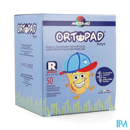 Ortopad Regular For Boys Oogpleister 50 73324