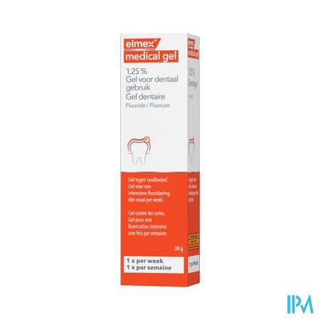 Elmex Medical Dentaal Gel 1,25% Tube 38g Nf