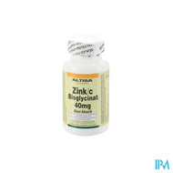 Altisa Zink Bisglycinaat 40mg Comp 90