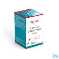 Nutrivit D3 2000 Iu Vegan Softgels 60