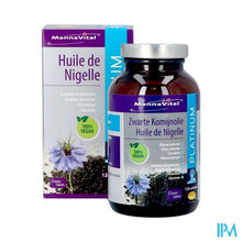 Afbeelding in Gallery-weergave laden, Mannavital Zwarte Komijnolie Platinum Softgels 120
