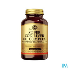 Load image into Gallery viewer, Super Cod Liver Oil Compl (levertraan) Softgel 60
