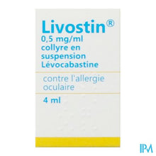 Afbeelding in Gallery-weergave laden, Livostin Pi Pharma 0,5mg/ml Susp Oogdrupp. 4ml Pip
