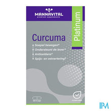 Load image into Gallery viewer, Mannavital Curcuma Platinum Caps 180
