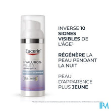 Load image into Gallery viewer, Eucerin Hyaluron-filler +long.epig.nachtcreme 50ml
