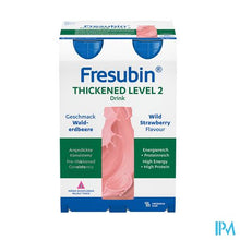 Afbeelding in Gallery-weergave laden, Fresubin Thickened Level 2 Drink Aardbei 4x200ml
