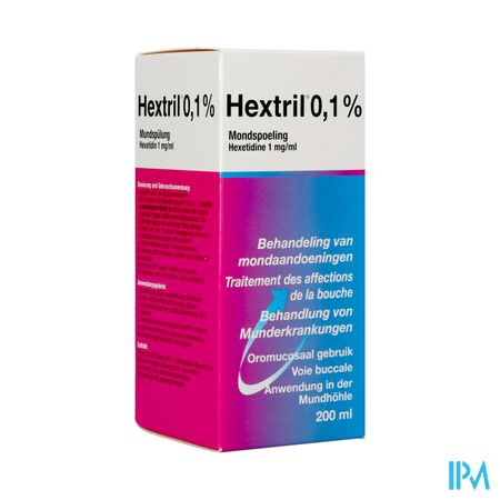 Hextril 0,1% Mondspoeling 200ml