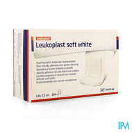 Leukoplast Soft White 38x72mm 100