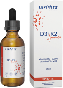 Vit D3+k2 Liposomaal Vegan Fl 60ml Lepivits