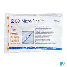Afbeelding in Gallery-weergave laden, Microfine Ins.spuit 1ml 29g 12,7mm100 324827
