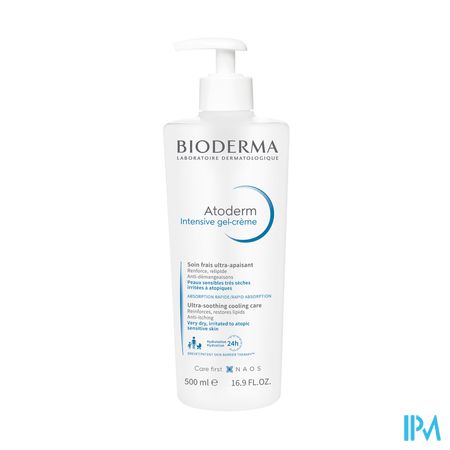 Bioderma Atoderm Intensive Gel Cr Pompfles 500ml