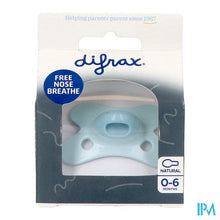 Afbeelding in Gallery-weergave laden, Difrax Fopspeen Natural 0-6m Special Edit. Blue
