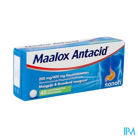 Maalox Antacid 200/400 Comp 40