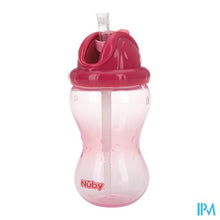 Afbeelding in Gallery-weergave laden, Nuby Flip It A/lekbeker Beker Roze 12m+ 360ml
