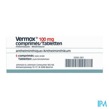 Load image into Gallery viewer, Vermox Tabl 6x100mg
