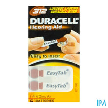Afbeelding in Gallery-weergave laden, Duracell Easytab Hoorbatterij Da312 6 Bruin
