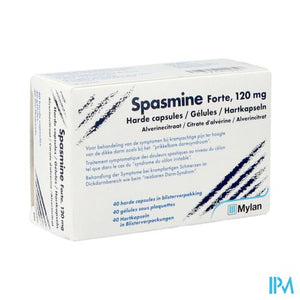 Spasmine Forte Caps 40 X 120mg