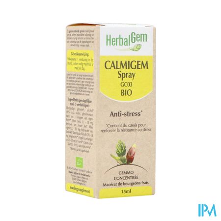 Herbalgem Calmigem Spray Bio 15ml