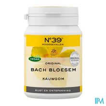 Load image into Gallery viewer, Bachbloesem Kauwgom N39 Noodgevallen 40st
