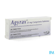 Afbeelding in Gallery-weergave laden, Agyrax 25mg Comp 20

