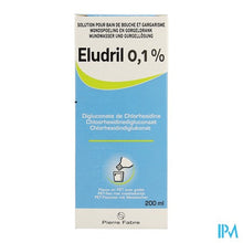 Afbeelding in Gallery-weergave laden, Eludril 0,1% Mondspoeling+gorgeldrank+doseur 200ml
