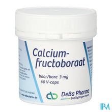 Afbeelding in Gallery-weergave laden, Calciumfructoboraat V-caps 60 Deba
