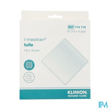 l-mesitran Tulle 10x10cm 10