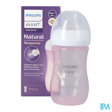 Afbeelding in Gallery-weergave laden, Philips Avent Natural 3.0 Zuigfles Roze 260ml
