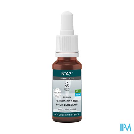 Bachbloesem Bio N47 Druppels Slaap 20ml