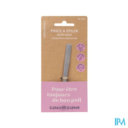 Sanodiane 104 Epileerpincet Gebogen Bek Mat
