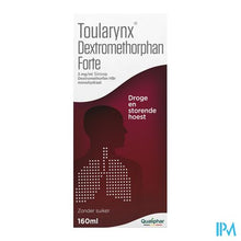 Afbeelding in Gallery-weergave laden, Toularynx Dextromethorphan Forte 3mg/ml Sir. 160ml
