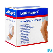 Afbeelding in Gallery-weergave laden, Leukotape K Kleefwindel Elast Huid 5,0cmx5m 1

