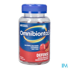 Load image into Gallery viewer, Omnibionta 3 Defense Gummies 60
