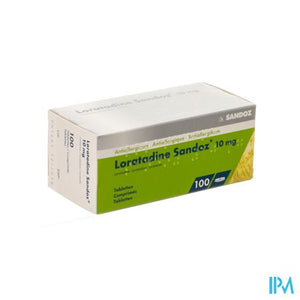 Loratadine Sandoz Comp 100 X 10mg