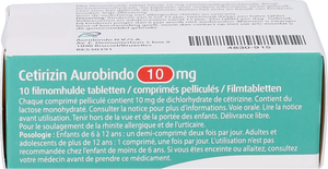Cetirizin Aurobindo 10mg Filmomh Tabl 10