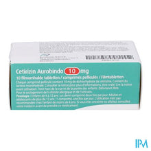 Load image into Gallery viewer, Cetirizin Aurobindo 10mg Filmomh Tabl 10
