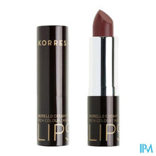 Charger l'image dans la galerie, Korres Km Morello Creamy Lipstick 34 Mocha Brown
