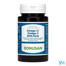 Afbeelding in Gallery-weergave laden, Omega 3 Dha Forte Softcaps 30 Bonusan
