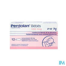 Load image into Gallery viewer, Perdolan Supp Baby 12x100mg
