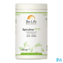 Afbeelding in Gallery-weergave laden, Spiruline 500 Bio Be Life Tabl 500
