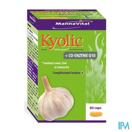 Mannavital Kyolic + Coenzyme Q10 Caps 60