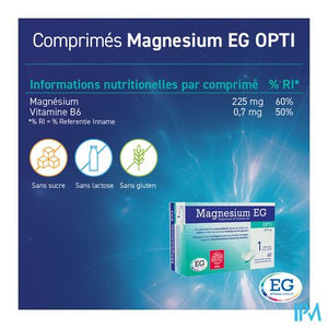 Magnesium EG Opti 225Mg Tabl 60