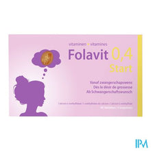 Afbeelding in Gallery-weergave laden, Folavit 0,4mg Start Comp 90
