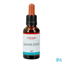 Load image into Gallery viewer, Nutrivit D3 K2 30ml Nutrisan
