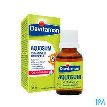 Afbeelding in Gallery-weergave laden, Davitamon Vitamin D Aquosum Druppels 25ml
