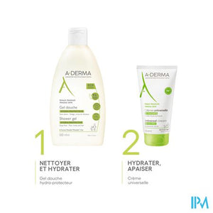 Aderma Indisp.douchegel Hydra Protect 500ml