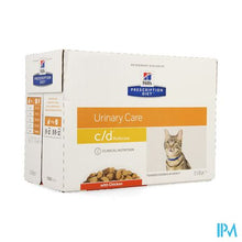 Afbeelding in Gallery-weergave laden, Hills Prescrip.diet Feline Cd Maaltijdzakje 12x85g
