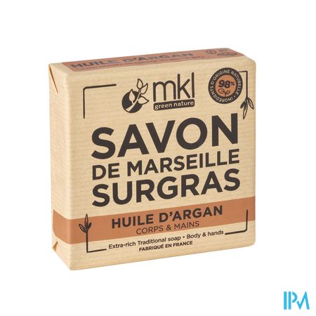 Mkl Overvet Marseille Zeep Arganolie 100g