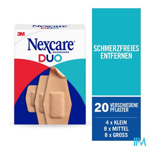 Nexcare 3m Duo Pleister Assorti 20