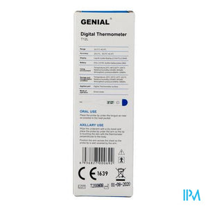Genial Digitale Thermometer T12l Rigid Tip